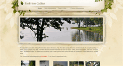 Desktop Screenshot of parkview-cabins.com